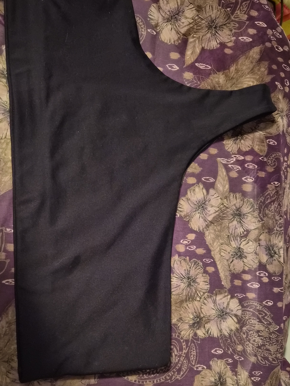girlfriend collective Black One Shoulder Bra